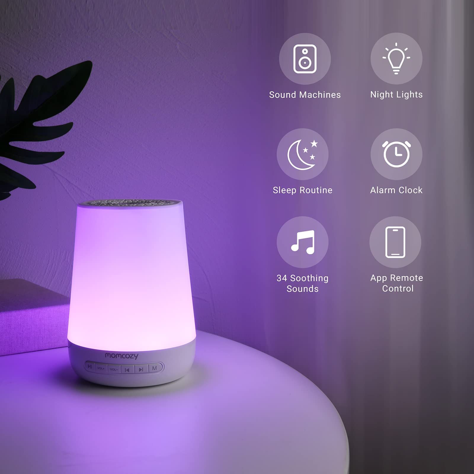 11 Best Sound Machines and White-Noise Machines (2024): Cheap, Night  Lights, Lullabies