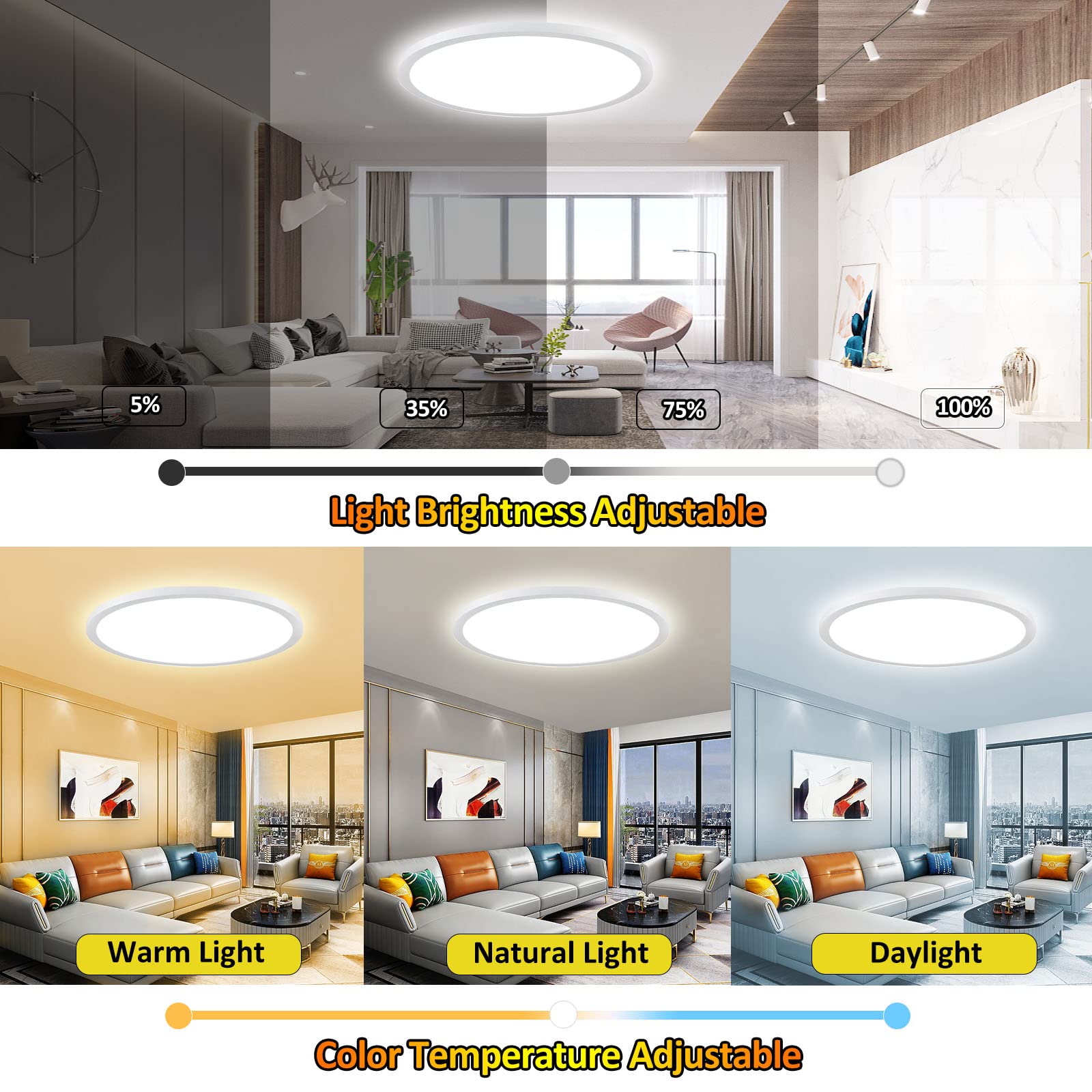 Led Ambient Light Rgb Dimmable Night Light Bedroom Light Multicolor Color  Changing Modern Ambient Light Three Level Dimmable Light Colorful Light  Sour