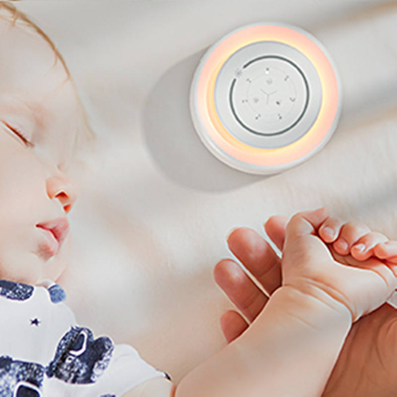 White Noise Machine UMZRUVH Sound Machine Baby with 30 Non-looping Sounds  36-Level Volume Noise Machine with Memory Function and Timer Touch Night  Light Sound Machine for Adults Baby Elder